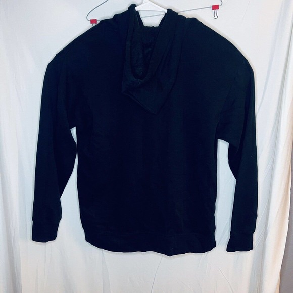 JUICE WRLD Hoodie Mens Medium Black Sweatshirt Rap Hip Hop Face Logo - Picture 6 of 8